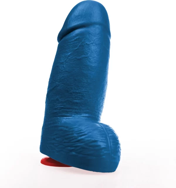 Dagr L by Fuck Fist - Blue Anatomical Model 23cm with Suction Cup Base - Anelma sextoys