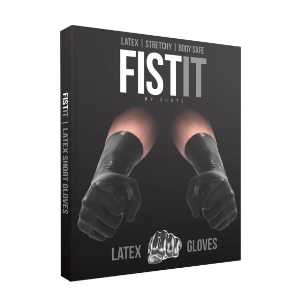 Shots Fist It RÄ™kawiczki Lateksowe Unisex Krotkie UltraCienkie 1 para