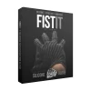 Fist It Silicone Intimate Glove Black Textured Stimulation Model combines body-safe silicone and an ergonomic design in a practical