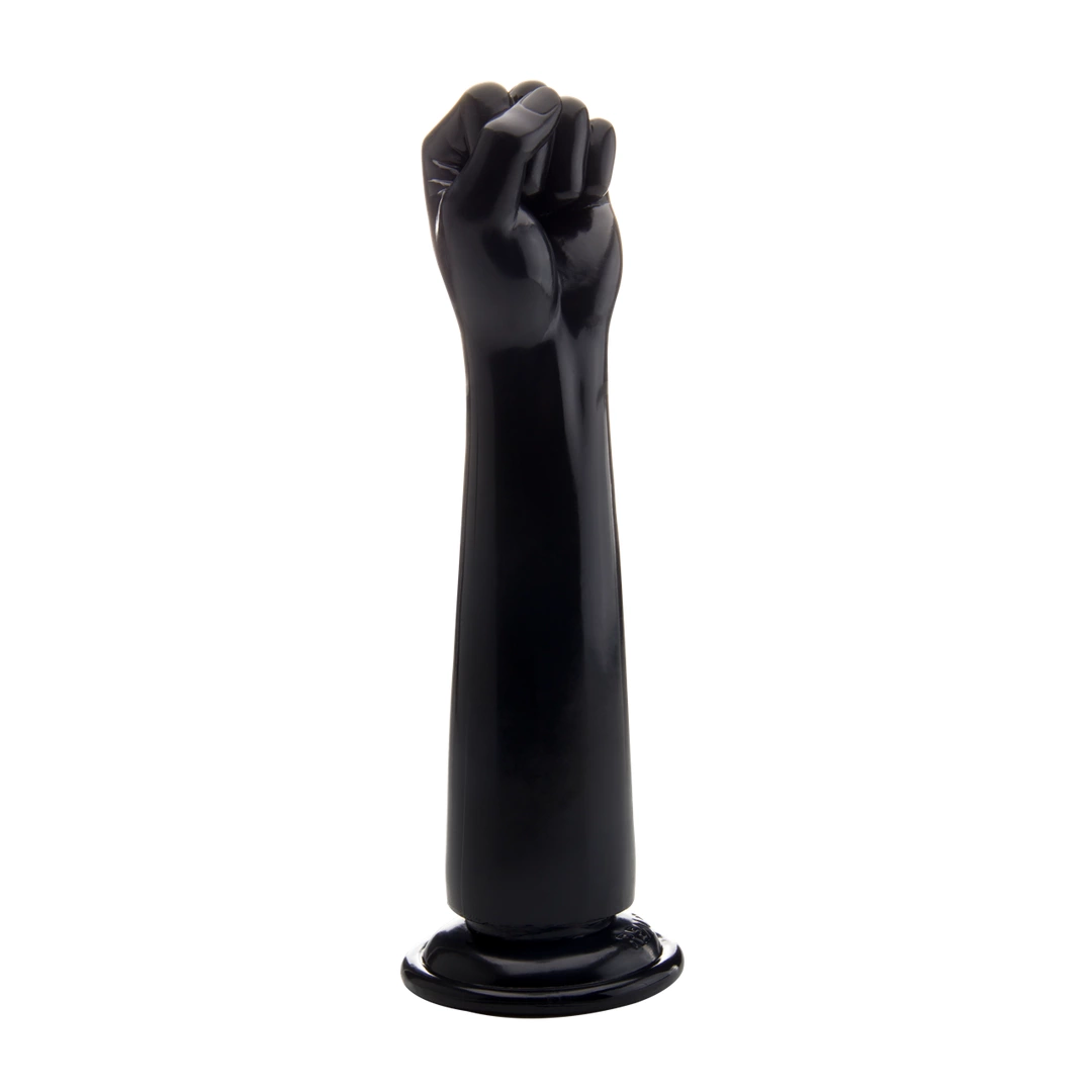 Fist It Power Fist Black 32.5cm - Large Anatomical Model Rubber - Anelma sextoys