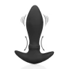 The ASS Anal Self Penetrating Stretcher Black Silicone Vibrating Plug