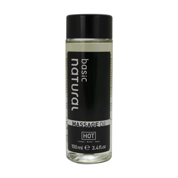 HOT Massage Oil Natural 100 ml - Vitamin E Enriched