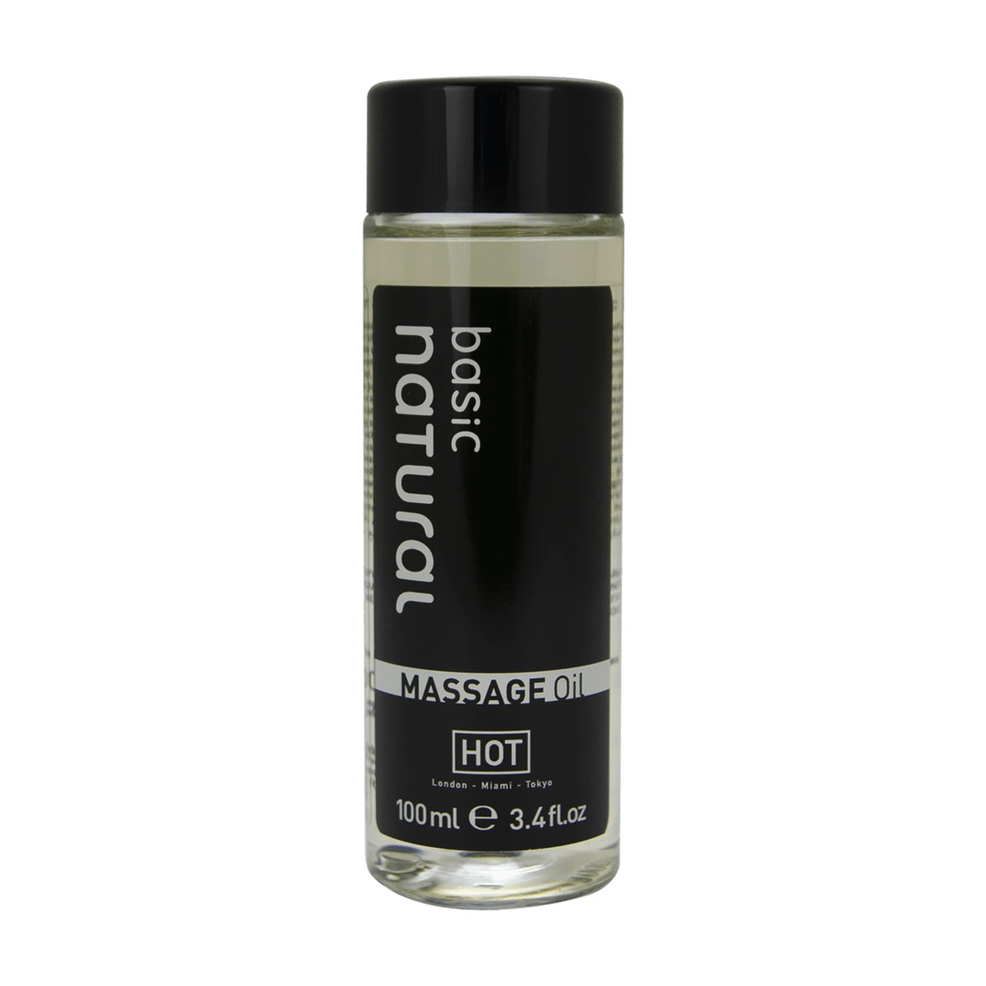 HOT Massage Oil Natural 100 ml - Vitamin E Enriched