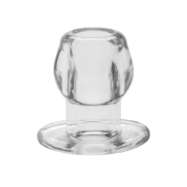 Perfect Fit Tunnel Plug Clear - Hollow Anatomical Plug 4" XL