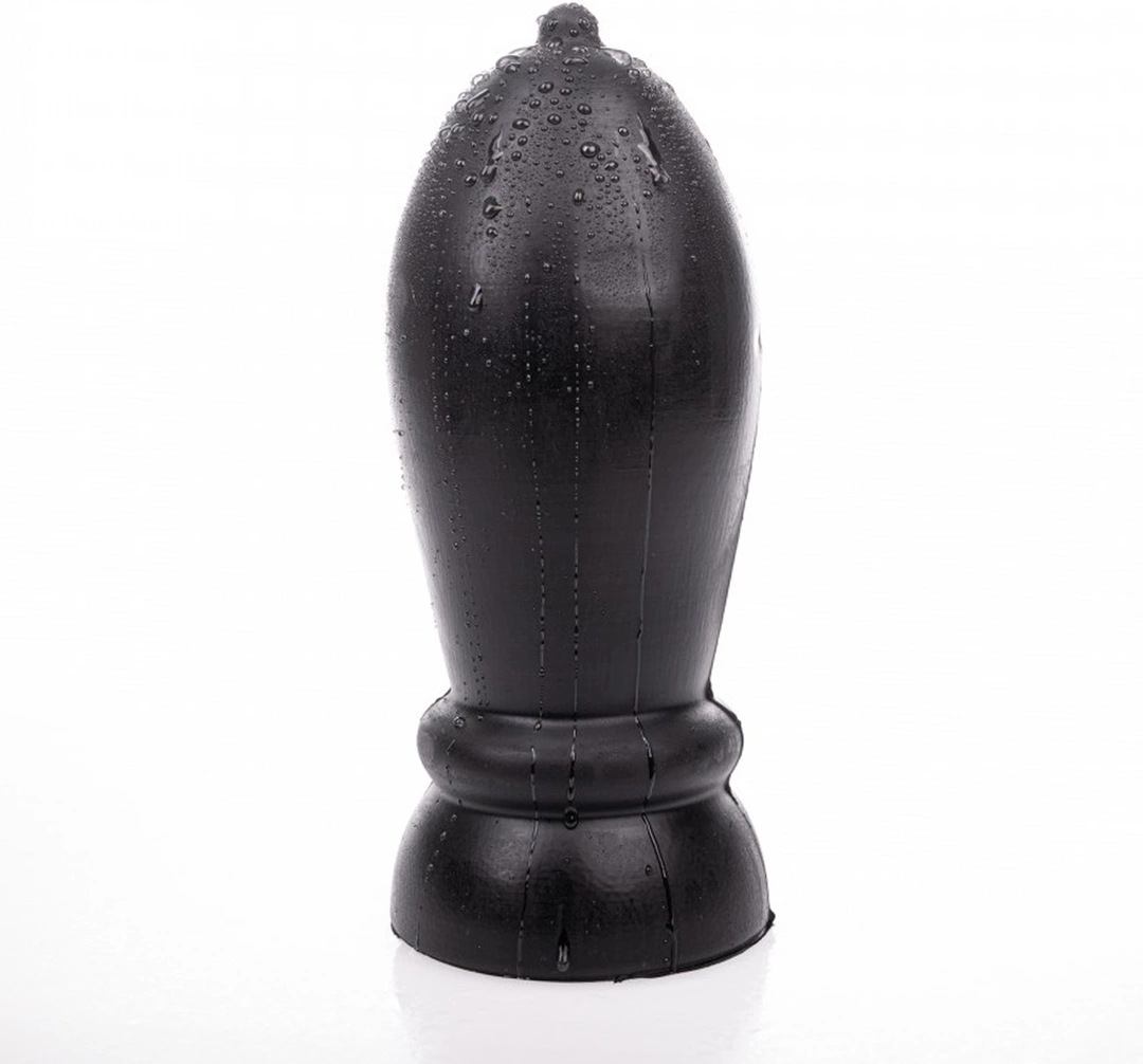 Hung System Rolling Intimate Plug 24cm Black Large Diameter 9.7cm. Butt plug. See functions