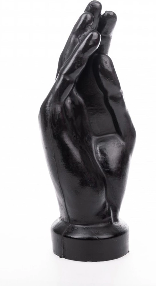 Hung System Hello Hand-Shaped Plug 23.7 cm x 9 cm Suction Base Black