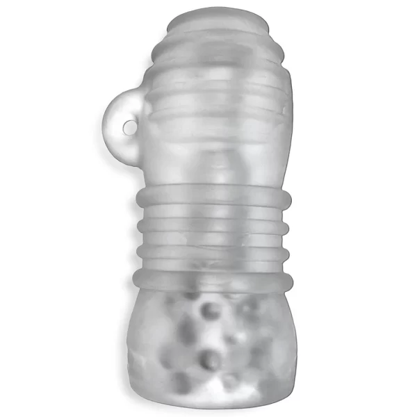 Hunkyjunk Jackt Nubby Ribbed Intimate Trainer Clear Ice