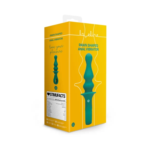 Loveline Peacock Plume - wibrujÄ…cy korek intymny