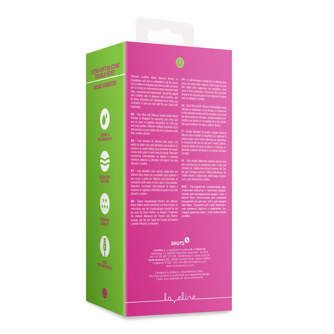 Loveline Prestone Pink – Wibratory masażery