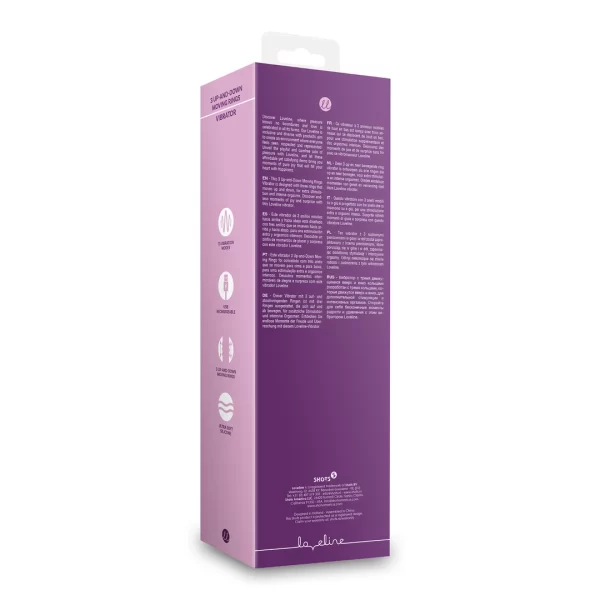 Loveline Orchidee Purple – Podwójne (króliczki)