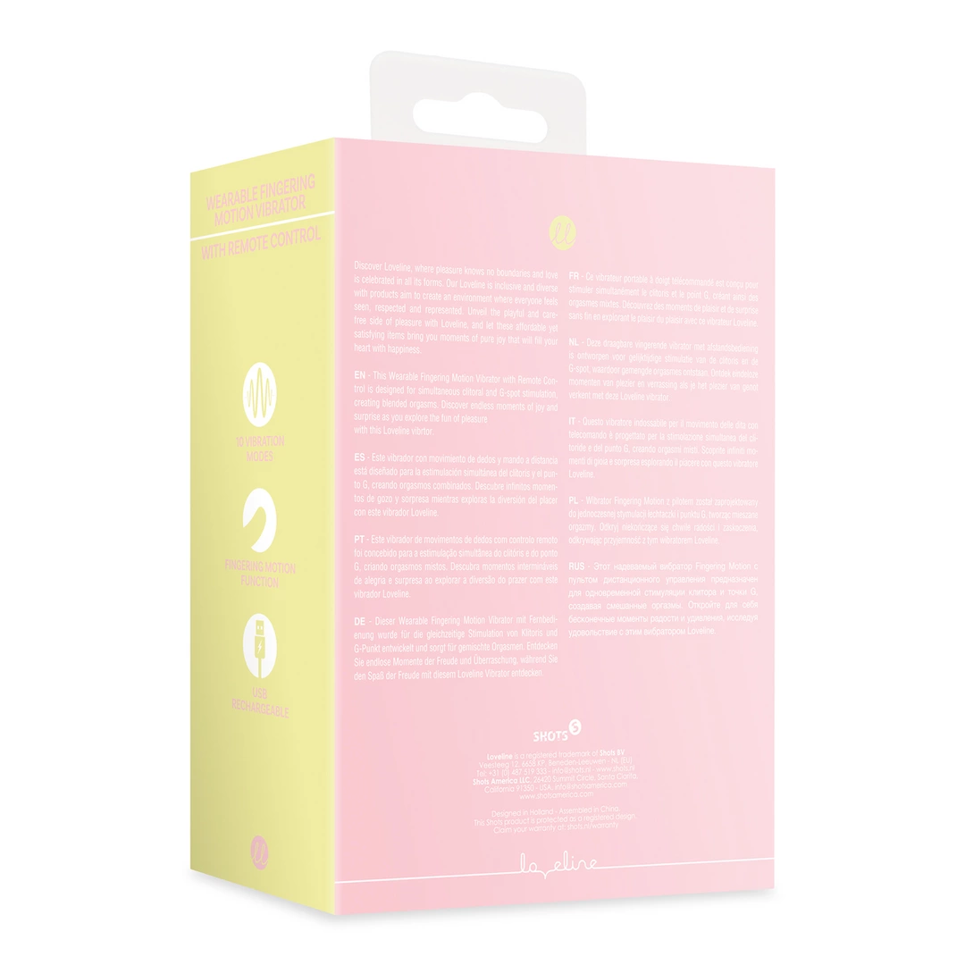 Loveline Fingering Motion Cherry Chiffon – Na palec