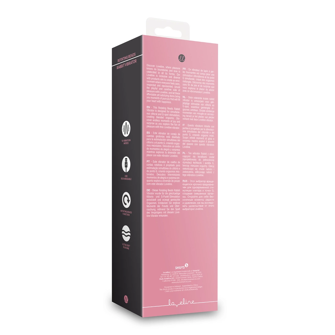 Loveline Pink Arabesque – Podwójne (króliczki)