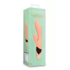 Loveline Ultra Soft Ceramic Peach - Wibrująca maszyna intymna kroliczek - Anelma podwójne (króliczki)