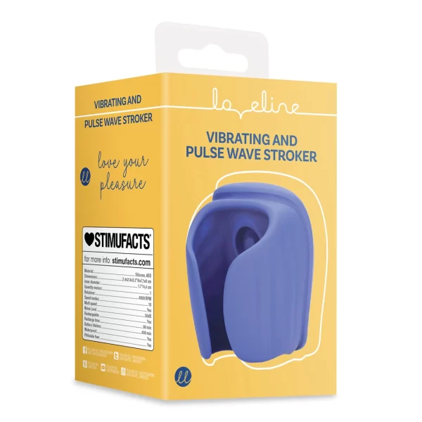 Loveline Midnight Hour Intimate Device with Vibrating & Pulse Wave combines rechargeable power and body-safe silicone in a practical