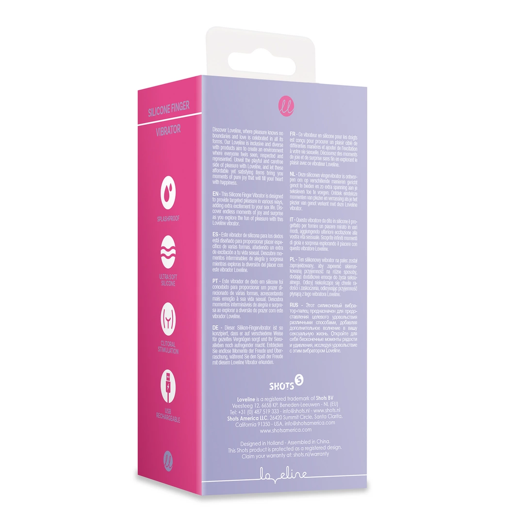 Loveline Finger Vibe Lavender – Na palec