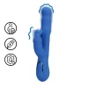 Loveline Wiggle Rabbit Jetset Blue - vibraattori