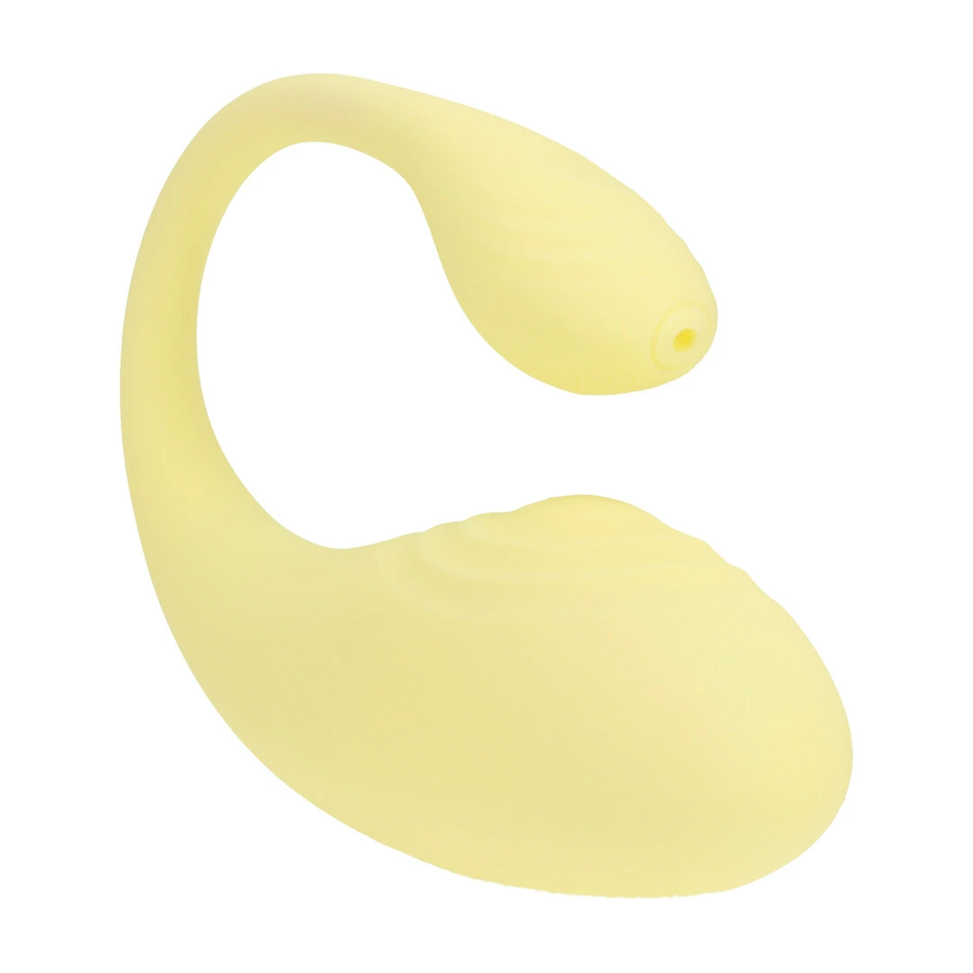 Loveline F1 Yellow Intimate Vibrating Massager with Remote - Anelma model