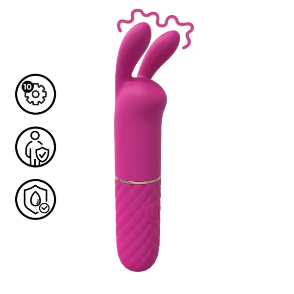 Mini Rabbit Vibrator Pink - vibraattori