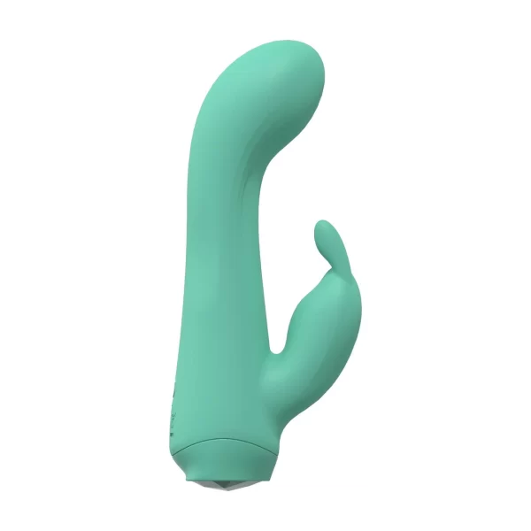 Dual Rabbit Mini Vibrator Green