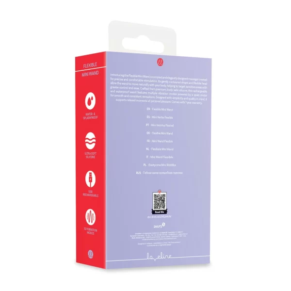 Mini Flexible Wand Vibrator Lavender – Wibratory klasyczne
