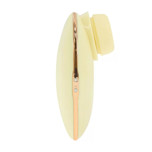 Dreamsicle Compact AirTap System Vibrator Yellow 2-in-1