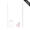 Daydream Compact G-Spot Vibrator Pink with Remote Control Tester. Testers. See materials
