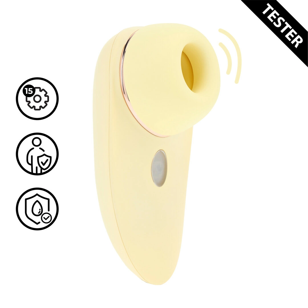 Aurie AirTap Vibrator żołty - vibraattori
