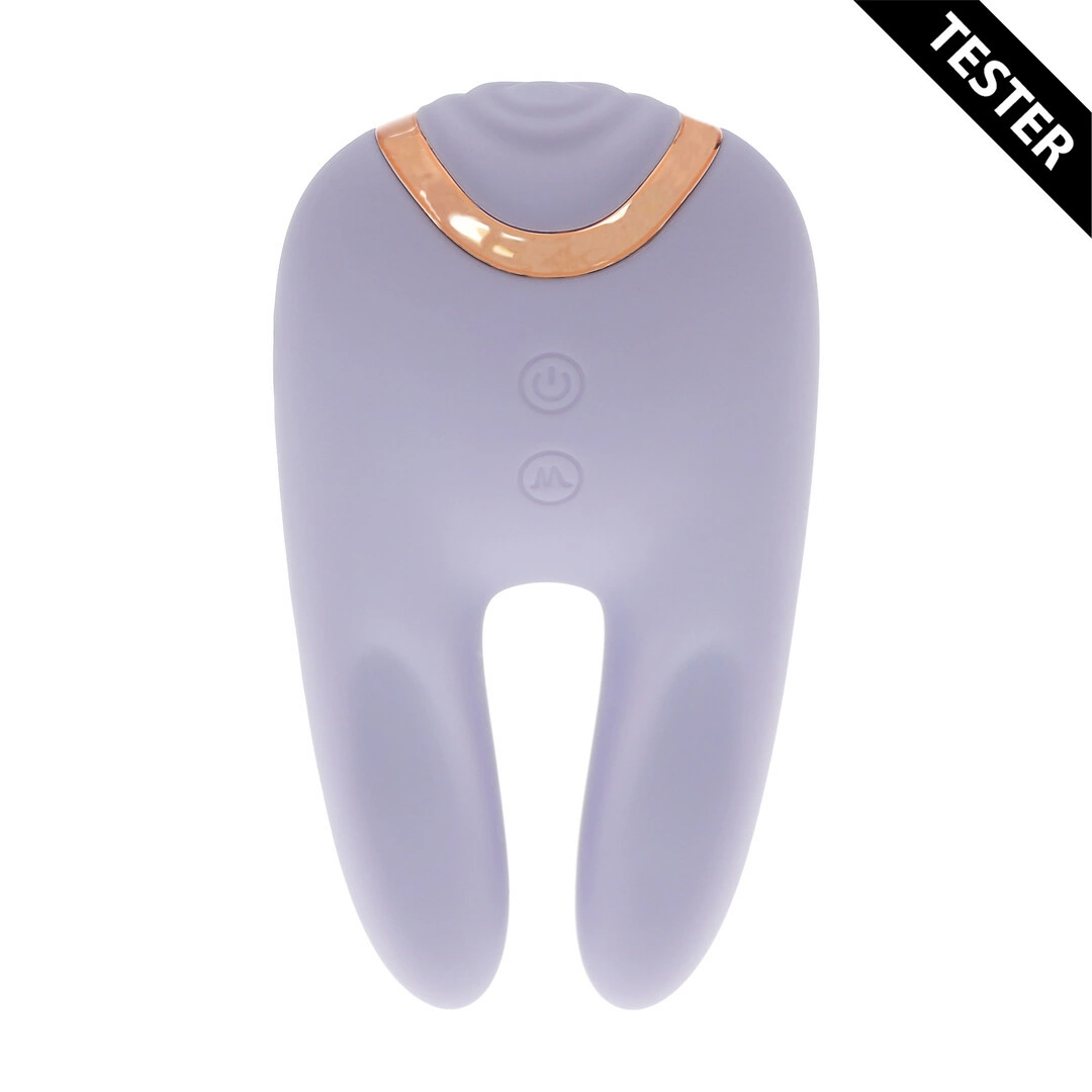 Bonnie Double-Ended Tapping Vibrator Lavender Tester 13
