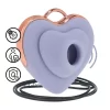 Luvie Heart-shaped AirTap System Necklace Lavender 15 Modes - Anelma Luvie Heart-shaped AirTap® Vibrator Lavender - vibraattori