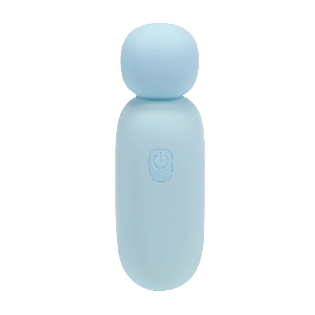 Mochi Mini Chunky Wand Vibrator Blue