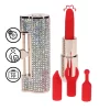 DIAMOND Lipstick Vibrator 4w1 - vibraattori