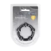 LEVELZ Pierścienie Silikonowe z Kulkami M 35mm Czarny - Anelma eroticshop