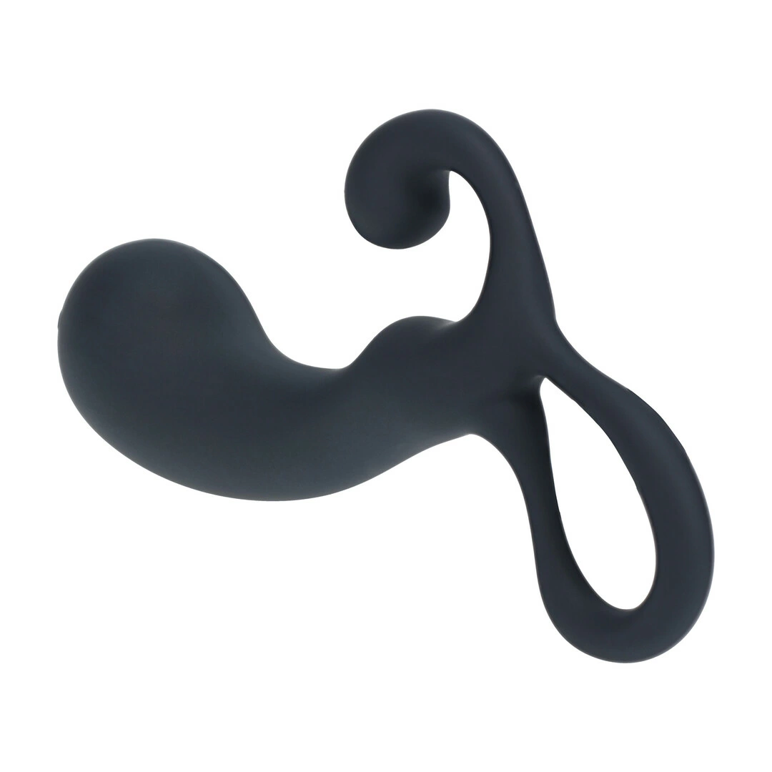 LEVELZ Bulb with Loop Silicone Prostate Model Black M. Prostate massager. See functions