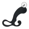 LEVELZ Bulb with Loop Silicone Prostate Model Black M - Anelma LEVELZ Bulb with Loop Silicone Prostate Model Black M