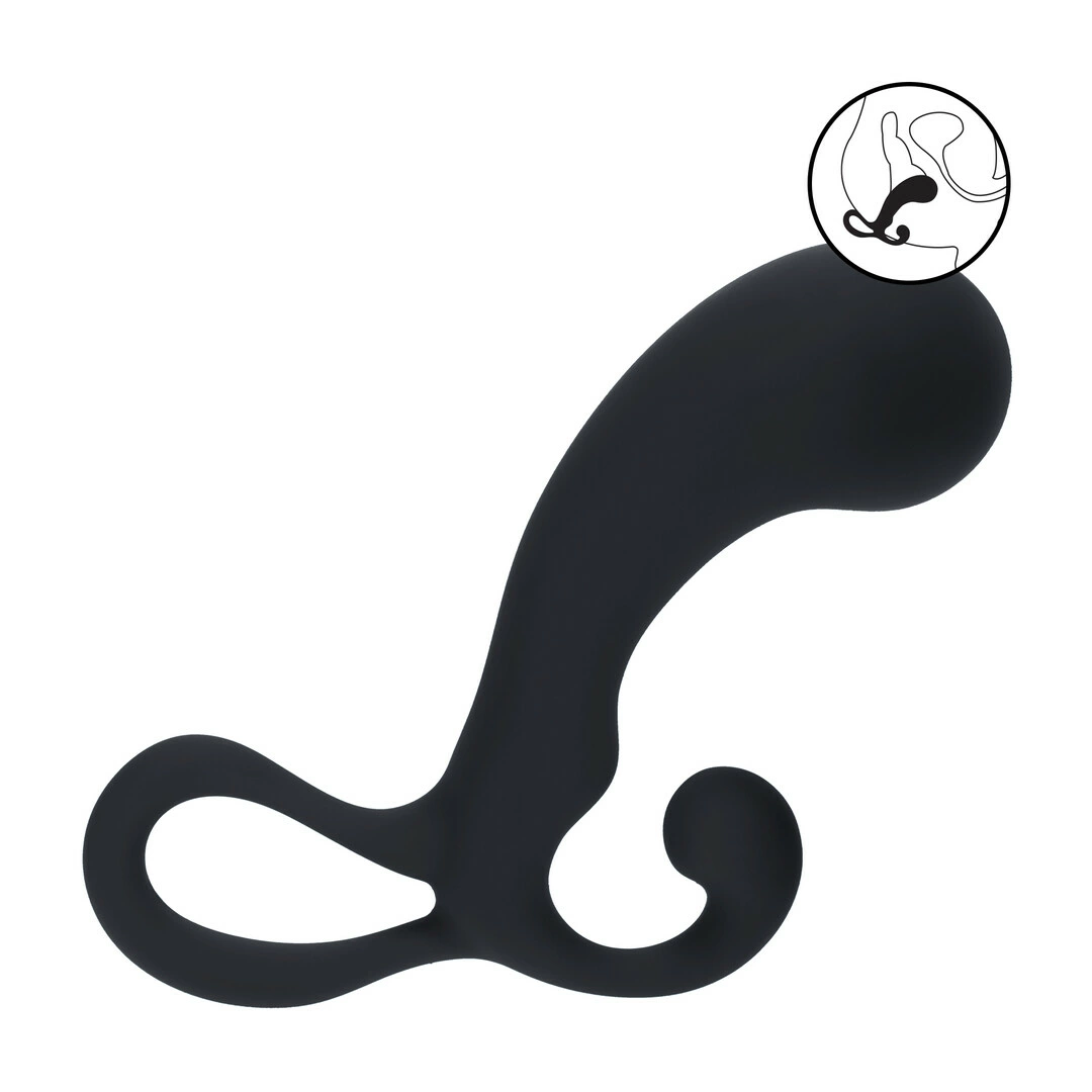 LEVELZ Bulb with Loop Silicone Prostate Model Black M