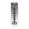 LEVELZ Sonda Anatomiczna Silikonowa Beaded Double Loop Czarna - Anelma eroticshop