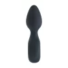 LEVELZ Rechargeable Silicone Anal Plug Black with Loop Base - Anelma LEVELZ Rechargeable Silicone Anal Plug Black with Loop Base