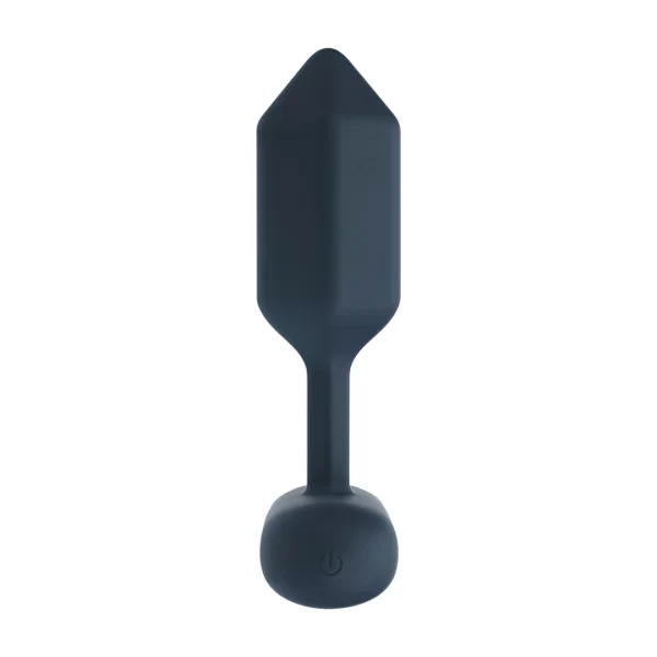 LEVELZ Plug Vibrating Silicone Hexagonal Black - Rechargeable Anal Model M. Butt plug. See functions