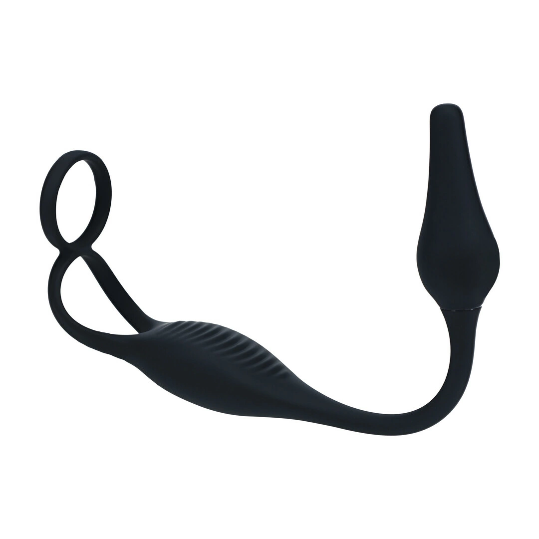 LEVELZ Partner Black Silicone Dual Intimate System
