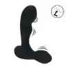 LEVELZ Stealth Black Silicone Intimate Prostate Device with Ball Stimulator