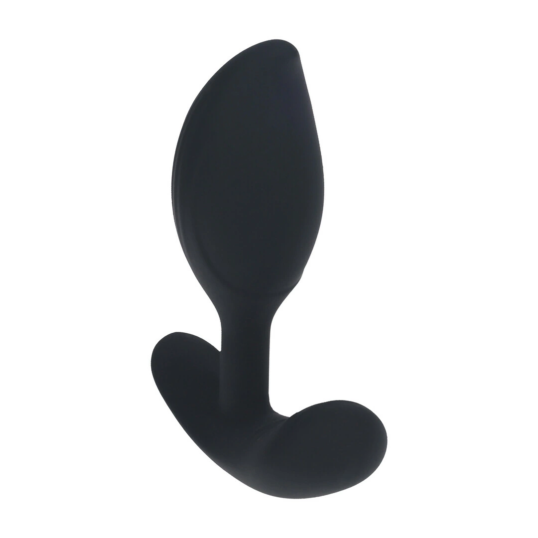 LEVELZ Black Liquid Silicone Plug with Remote