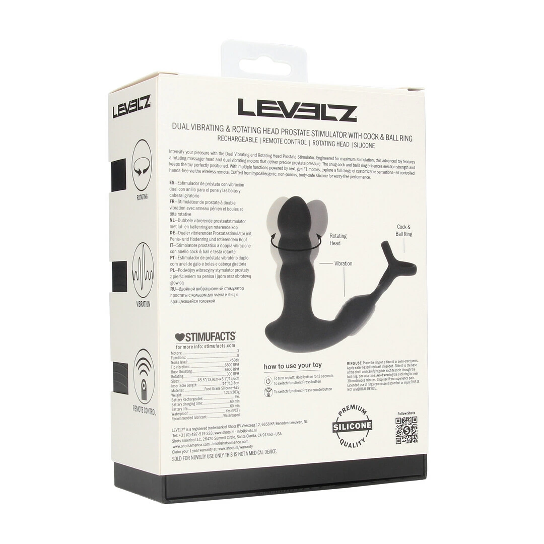 LEVELZ Vibes Dual Motion Silicone Intimate System