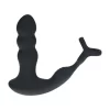 LEVELZ Vibes Dual Motion Silicone Intimate System with Remote Control Black. Prostate massager. See functions