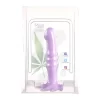 Dazey Fioletowy Model Silikonowy z BazyliÄ… PrzyssawkÄ… Cannabis Leaf - Anelma eroticshop