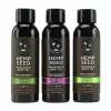 Earthly Body Massage Oil Gift Set Trio 3x30ml Hemp & Essential Oils