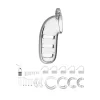 ManCage Model 06 Polycarbonate Chastity System 14 cm