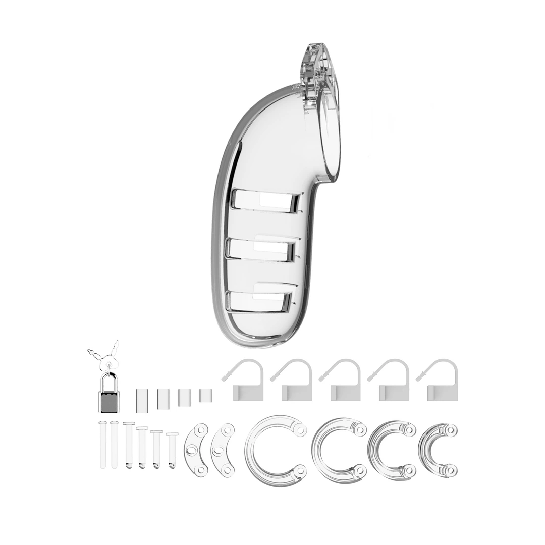 ManCage Model 06 Polycarbonate Chastity System 14 cm