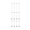 ManCage Replacement Pin Set - 8 Lock Pins & 4 Side Pins