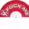 Fuck Me - Fan dekoracyjny 64 cm czerwony - wachlarz poliestrowy