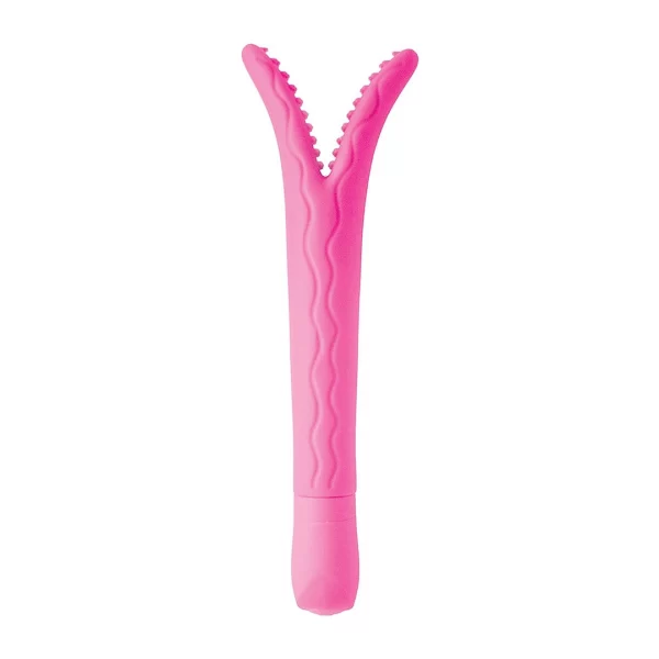 CalExotics Seduce Me Twin Climaxer silikonowy model - vibraattori